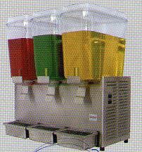 เครื่องจ่ายน้ำหวานแบบมีคอมเพลสเซอร์ขนาด 3โถ โถละ 18 ลิตร ราคาพิเศษ รับประกัน 1 ปี